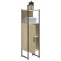 Armario de baño madera ingeniería roble Sonoma 33x33x120,5 cm de , Tocadores - Ref: Foro24-842467, Precio: 86,26 €, Descuento: %