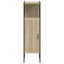 Engineered wood bathroom cabinet in Sonoma oak, 33x33x120.5 cm by , Dressing tables - Ref: Foro24-842467, Price: 86,26 €, Dis...