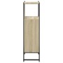 Armario de baño madera ingeniería roble Sonoma 33x33x120,5 cm de , Tocadores - Ref: Foro24-842467, Precio: 86,26 €, Descuento: %