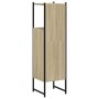 Engineered wood bathroom cabinet in Sonoma oak, 33x33x120.5 cm by , Dressing tables - Ref: Foro24-842467, Price: 86,26 €, Dis...