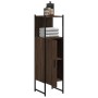 Armario de baño madera ingeniería marrón roble 33x33x120,5 cm de , Tocadores - Ref: Foro24-842470, Precio: 69,44 €, Descuento: %