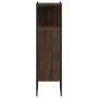 Oak brown engineered wood bathroom cabinet 33x33x120.5 cm by , Dressing tables - Ref: Foro24-842470, Price: 69,44 €, Discount: %