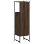 Oak brown engineered wood bathroom cabinet 33x33x120.5 cm by , Dressing tables - Ref: Foro24-842470, Price: 69,44 €, Discount: %