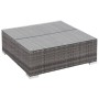 Set de muebles de jardín 7 pzas y cojines ratán sintético gris de , Conjuntos de jardín - Ref: Foro24-44598, Precio: 551,87 €...