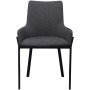 Dining chairs 2 units dark gray fabric by , dining chairs - Ref: Foro24-242767, Price: 120,94 €, Discount: %