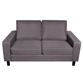 2 seater sofa dark gray fabric by , Sofas - Ref: Foro24-241616, Price: 299,99 €, Discount: %