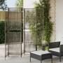 Gray synthetic rattan 6-panel screen by , Room dividers - Ref: Foro24-365386, Price: 155,17 €, Discount: %