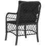 Garden armchairs with cushions 2 pcs black synthetic rattan by , Garden chairs - Ref: Foro24-365153, Price: 201,84 €, Discoun...