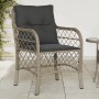 Garden armchairs with cushions 2 pcs gray synthetic rattan by , Garden chairs - Ref: Foro24-365158, Price: 185,94 €, Discount: %