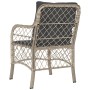 Garden armchairs with cushions 2 pcs gray synthetic rattan by , Garden chairs - Ref: Foro24-365158, Price: 185,94 €, Discount: %