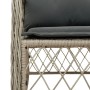 Garden armchairs with cushions 2 pcs gray synthetic rattan by , Garden chairs - Ref: Foro24-365158, Price: 185,94 €, Discount: %