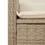 Garden recliners with beige cushions 2 pcs PE rattan by , Garden chairs - Ref: Foro24-365172, Price: 264,72 €, Discount: %