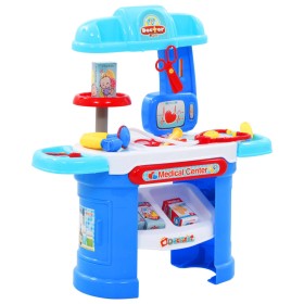 Going to the doctor game for children 15 pieces 38x30x67.5 cm by vidaXL, Toys of professions and roles - Ref: Foro24-80252, P...