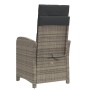 Garden chairs and table with cushions 3 pieces gray PE rattan by , Garden sets - Ref: Foro24-365203, Price: 334,02 €, Discoun...