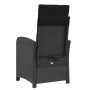 Garden recliners with footrest 2 pcs black PE rattan by , Garden chairs - Ref: Foro24-365193, Price: 278,19 €, Discount: %