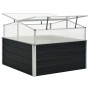 Galvanized steel anthracite grey greenhouse 100x100x77 cm by vidaXL, Pots and planters - Ref: Foro24-45724, Price: 95,25 €, D...