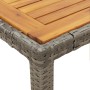 Gartenstühle und Tisch mit Kissen 3 Stück graues PE-Rattan von , Gartensets - Ref: Foro24-3212048, Preis: 287,53 €, Rabatt: %