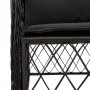 5-piece garden furniture set with black synthetic rattan cushions by , Garden sets - Ref: Foro24-3212104, Price: 467,79 €, Di...