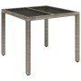 Set comedor de jardín 5 piezas con cojines ratán sintético gris de , Conjuntos de jardín - Ref: Foro24-3212895, Precio: 685,1...