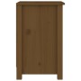 Honey brown solid pine wood bedside table 40x35x55 cm by vidaXL, Nightstands - Ref: Foro24-820962, Price: 61,20 €, Discount: %