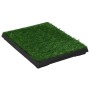 Pet toilet with green artificial grass tray 63x50x7 cm by vidaXL, Pet Underpads - Ref: Foro24-170766, Price: 55,99 €, Discoun...