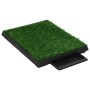 Pet toilet with green artificial grass tray 63x50x7 cm by vidaXL, Pet Underpads - Ref: Foro24-170766, Price: 55,99 €, Discoun...