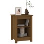 Honey brown solid pine wood bedside table 40x35x55 cm by vidaXL, Nightstands - Ref: Foro24-820962, Price: 61,20 €, Discount: %