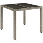 Set comedor de jardín 5 piezas con cojines ratán sintético gris de , Conjuntos de jardín - Ref: Foro24-3212214, Precio: 687,1...