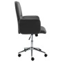 Silla de oficina de cuero sintético gris de vidaXL, Sillas de oficina - Ref: Foro24-283550, Precio: 95,00 €, Descuento: %