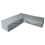 Eurotrail Funda de muebles de jardín forma L gris 255x255x100/70 cm de Eurotrail, Fundas para muebles de jardín - Ref: Foro24...