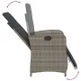 Garden chairs and table with cushions 3 pieces gray PE rattan by , Garden sets - Ref: Foro24-3212462, Price: 350,40 €, Discou...
