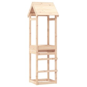 Solid pine wood game tower 53x46.5x194 cm by , Swings and play structures - Ref: Foro24-826526, Price: 103,99 €, Discount: %