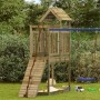 Impregnated pine wood play tower 52.5x110.5x214 cm by , Swings and play structures - Ref: Foro24-826585, Price: 195,43 €, Dis...