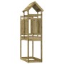 Impregnated pine wood play tower 52.5x110.5x214 cm by , Swings and play structures - Ref: Foro24-826585, Price: 195,43 €, Dis...