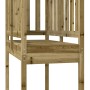 Impregnated pine wood play tower 52.5x110.5x214 cm by , Swings and play structures - Ref: Foro24-826585, Price: 195,43 €, Dis...