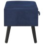 Blauer Nachttisch 40x35x40 cm Samt von vidaXL, Nachttische - Ref: Foro24-247540, Preis: 62,84 €, Rabatt: %