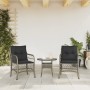 Garden armchairs with cushions 2 pcs gray synthetic rattan by , Garden chairs - Ref: Foro24-365155, Price: 198,37 €, Discount: %