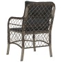 Garden armchairs with cushions 2 pcs gray synthetic rattan by , Garden chairs - Ref: Foro24-365155, Price: 198,37 €, Discount: %