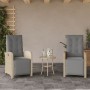 Gartenstühle und Tisch 3 Stück synthetisches Rattan beige Kissen von , Gartensets - Ref: Foro24-365205, Preis: 334,02 €, Raba...