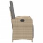 Gartenstühle und Tisch 3 Stück synthetisches Rattan beige Kissen von , Gartensets - Ref: Foro24-365205, Preis: 334,02 €, Raba...