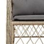 5-piece garden dining set with beige synthetic rattan cushions by , Garden sets - Ref: Foro24-3212154, Price: 522,99 €, Disco...