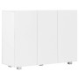 Aparador blanco brillante 107x35x80,5 cm de vidaXL, Aparadores - Ref: Foro24-283718, Precio: 163,22 €, Descuento: %