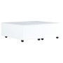 Mesa de centro blanco brillante 100x100x35 cm de vidaXL, Mesas de centro - Ref: Foro24-283724, Precio: 217,55 €, Descuento: %