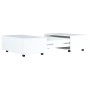 Mesa de centro blanco brillante 100x100x35 cm de vidaXL, Mesas de centro - Ref: Foro24-283724, Precio: 217,55 €, Descuento: %