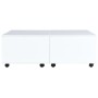 Mesa de centro blanco brillante 100x100x35 cm de vidaXL, Mesas de centro - Ref: Foro24-283724, Precio: 217,55 €, Descuento: %