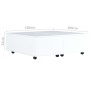 Mesa de centro blanco brillante 100x100x35 cm de vidaXL, Mesas de centro - Ref: Foro24-283724, Precio: 217,55 €, Descuento: %