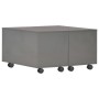 Glossy gray plywood coffee table 60x60x35cm by vidaXL, Coffee table - Ref: Foro24-283723, Price: 77,17 €, Discount: %