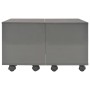 Glossy gray plywood coffee table 60x60x35cm by vidaXL, Coffee table - Ref: Foro24-283723, Price: 77,17 €, Discount: %