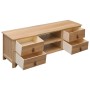 Mueble para TV de madera de Paulownia 115x30x40 cm de vidaXL, Muebles TV - Ref: Foro24-284119, Precio: 120,99 €, Descuento: %