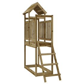 Outdoor playground impregnated pine wood 53x110x214 cm by , Swings and play structures - Ref: Foro24-826537, Price: 187,30 €,...